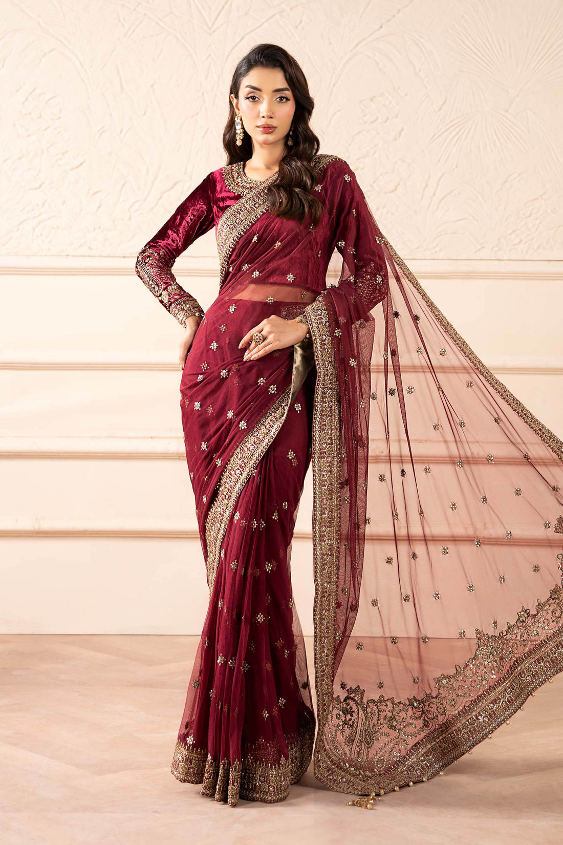 Maria B | Pre Fall 25 | SF-W25-04-Pink - House Of Hania