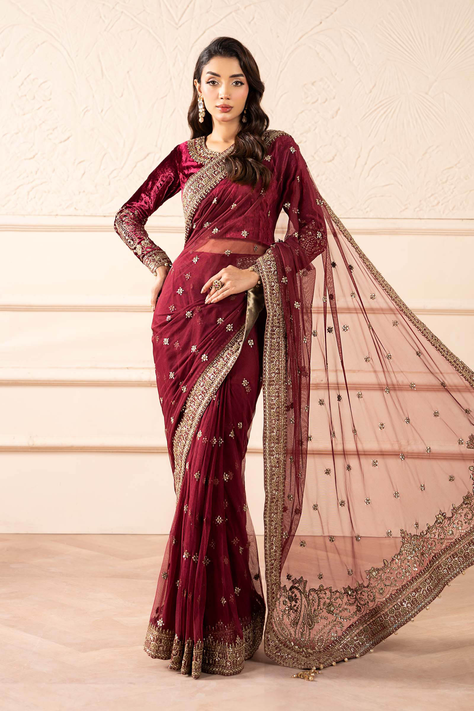 Maria B | Pre Fall 25 | SF-W25-04-Pink - House Of Hania