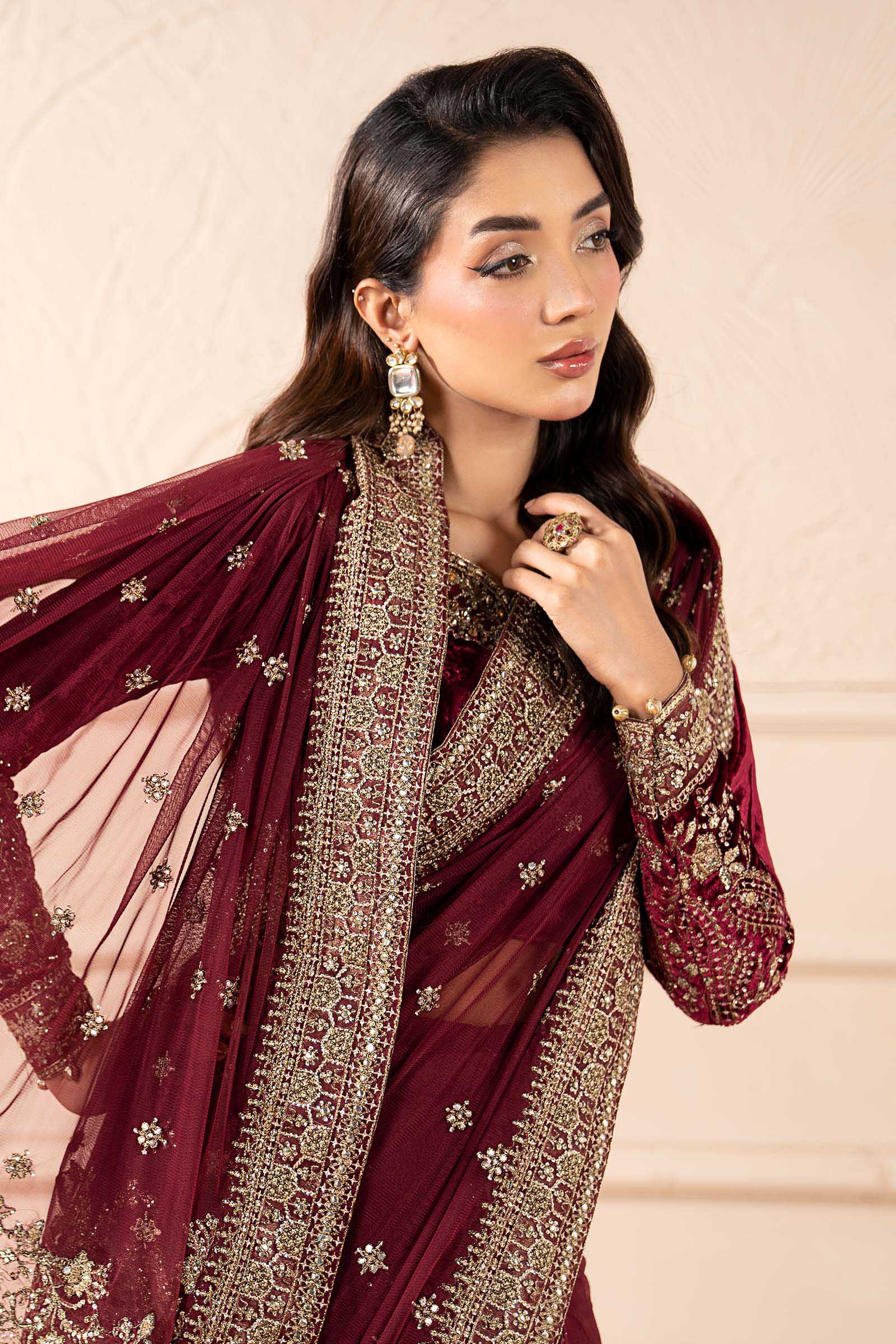 Maria B | Pre Fall 25 | SF-W25-04-Pink - House Of Hania