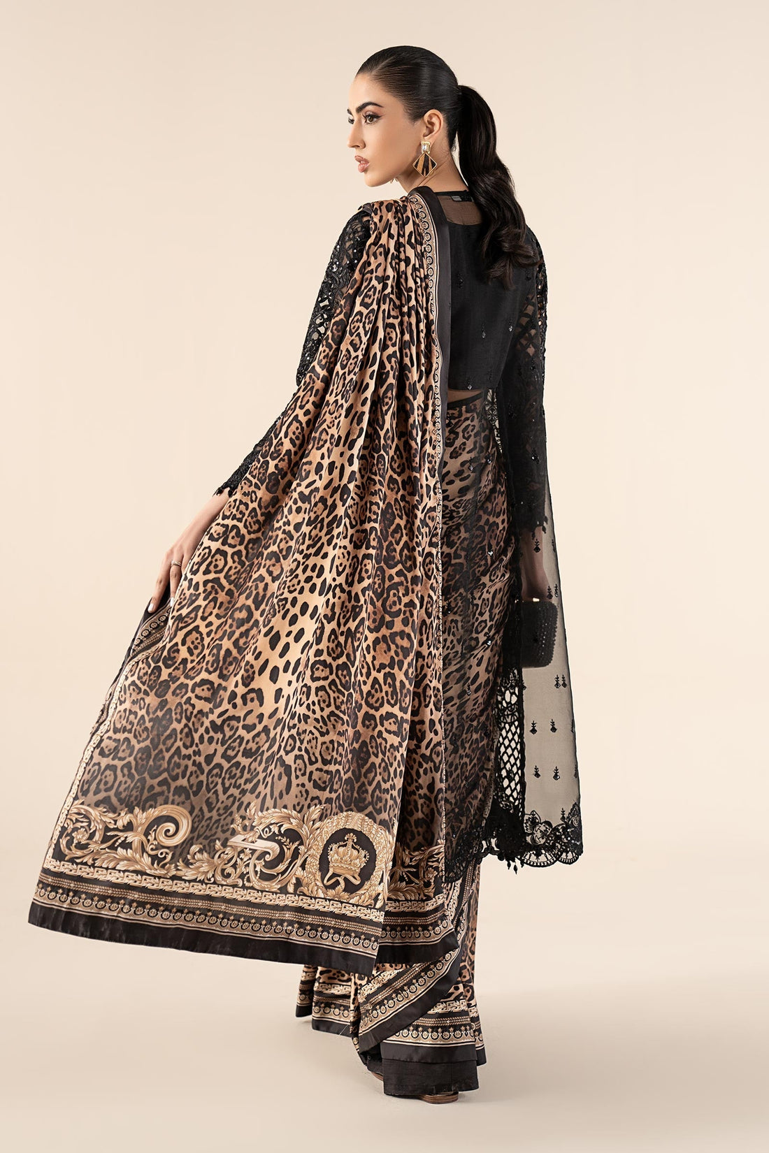 Maria B | Pre Fall 25 | SF-W25-06-Black - House Of Hania