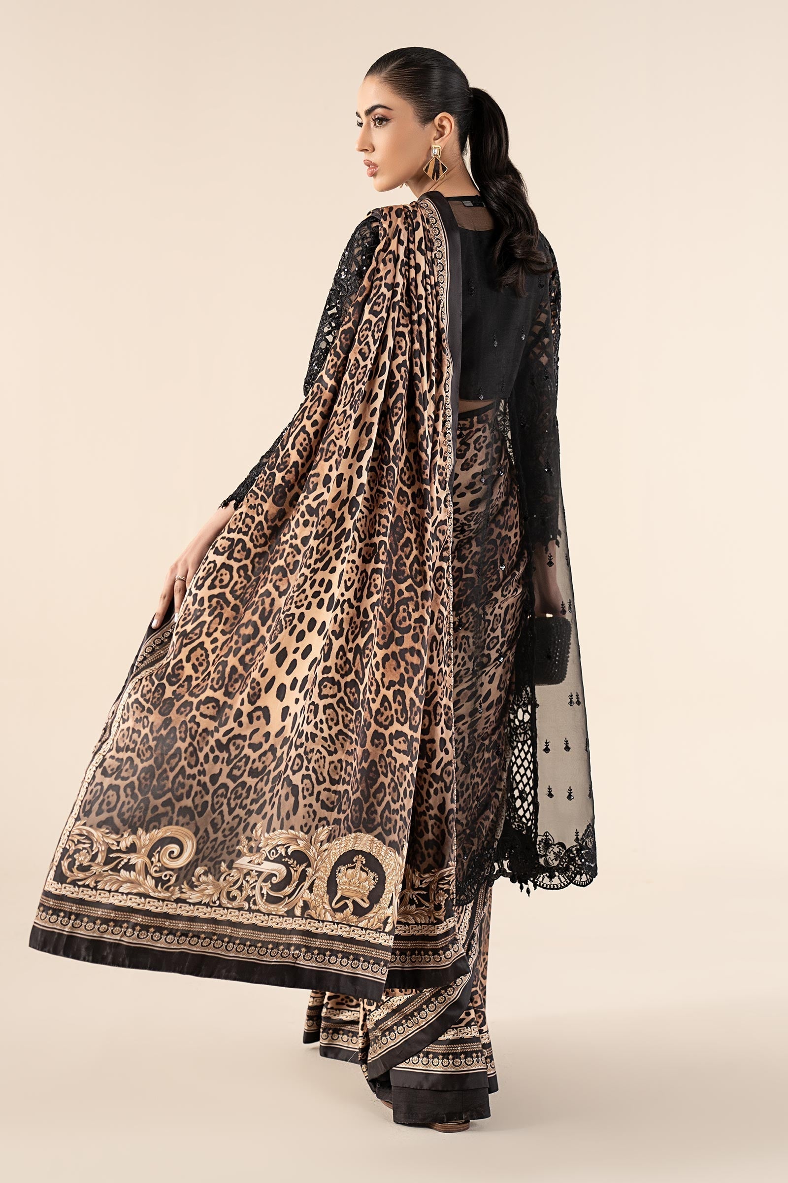 Maria B | Pre Fall 25 | SF-W25-06-Black - House Of Hania