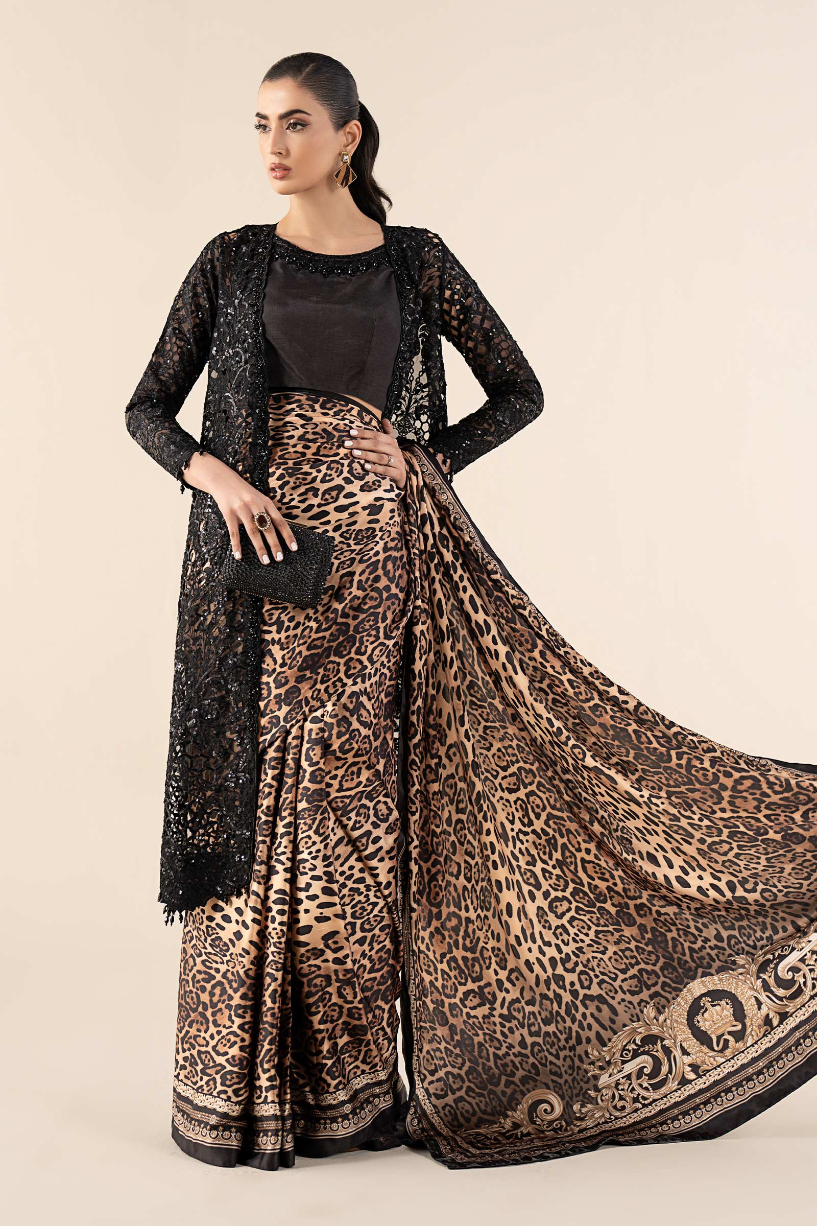 Maria B | Pre Fall 25 | SF-W25-06-Black - House Of Hania