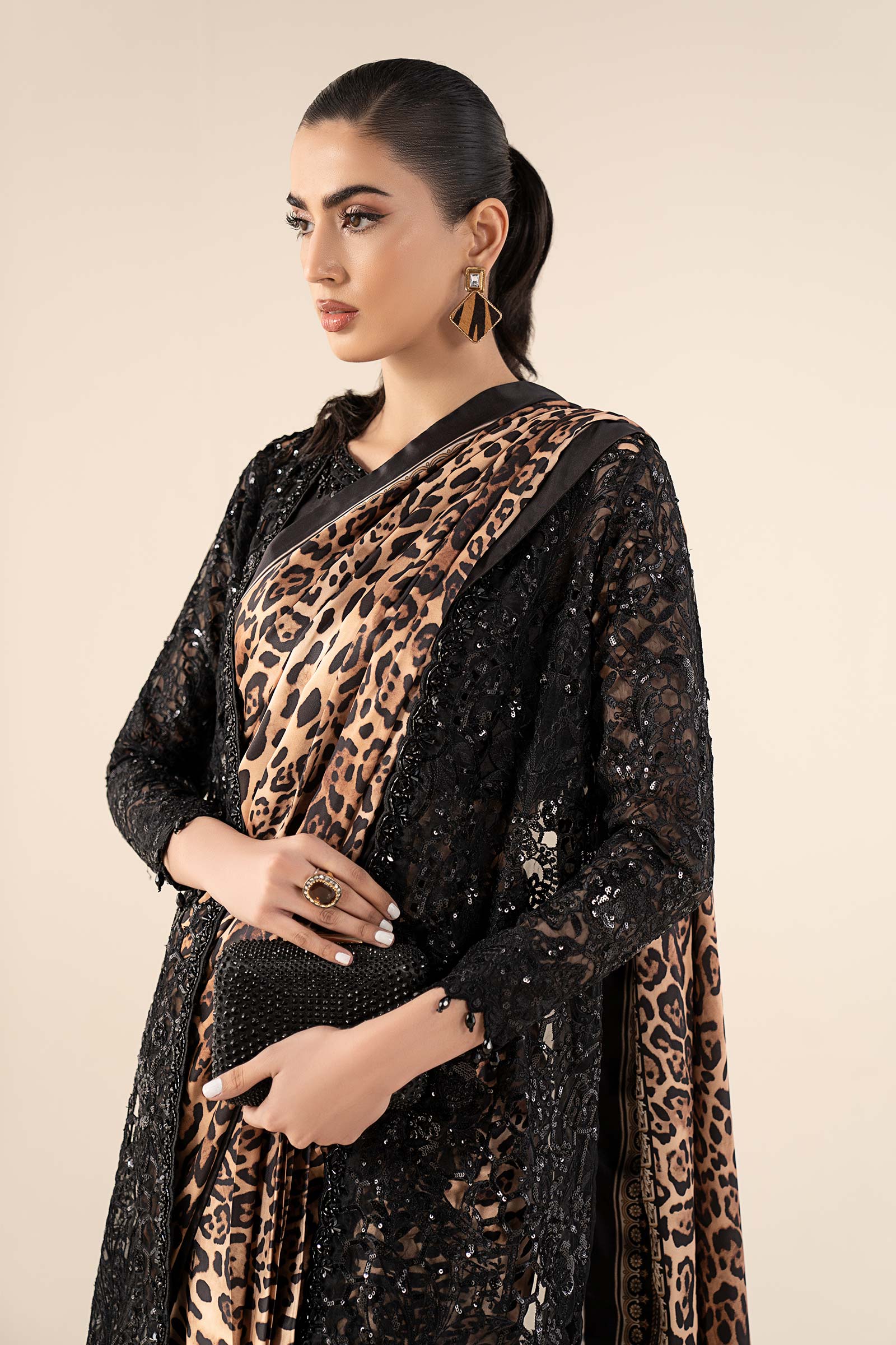 Maria B | Pre Fall 25 | SF-W25-06-Black - House Of Hania