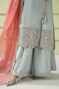 Maria B | Pre Fall 25 | SF-W25-07-Sky Blue - House Of Hania