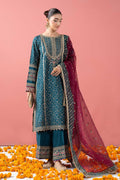 Maria B | Pre Fall 25 | SF-W25-08-Teal - House Of Hania