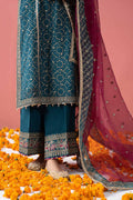 Maria B | Pre Fall 25 | SF-W25-08-Teal - House Of Hania