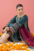 Maria B | Pre Fall 25 | SF-W25-08-Teal - House Of Hania