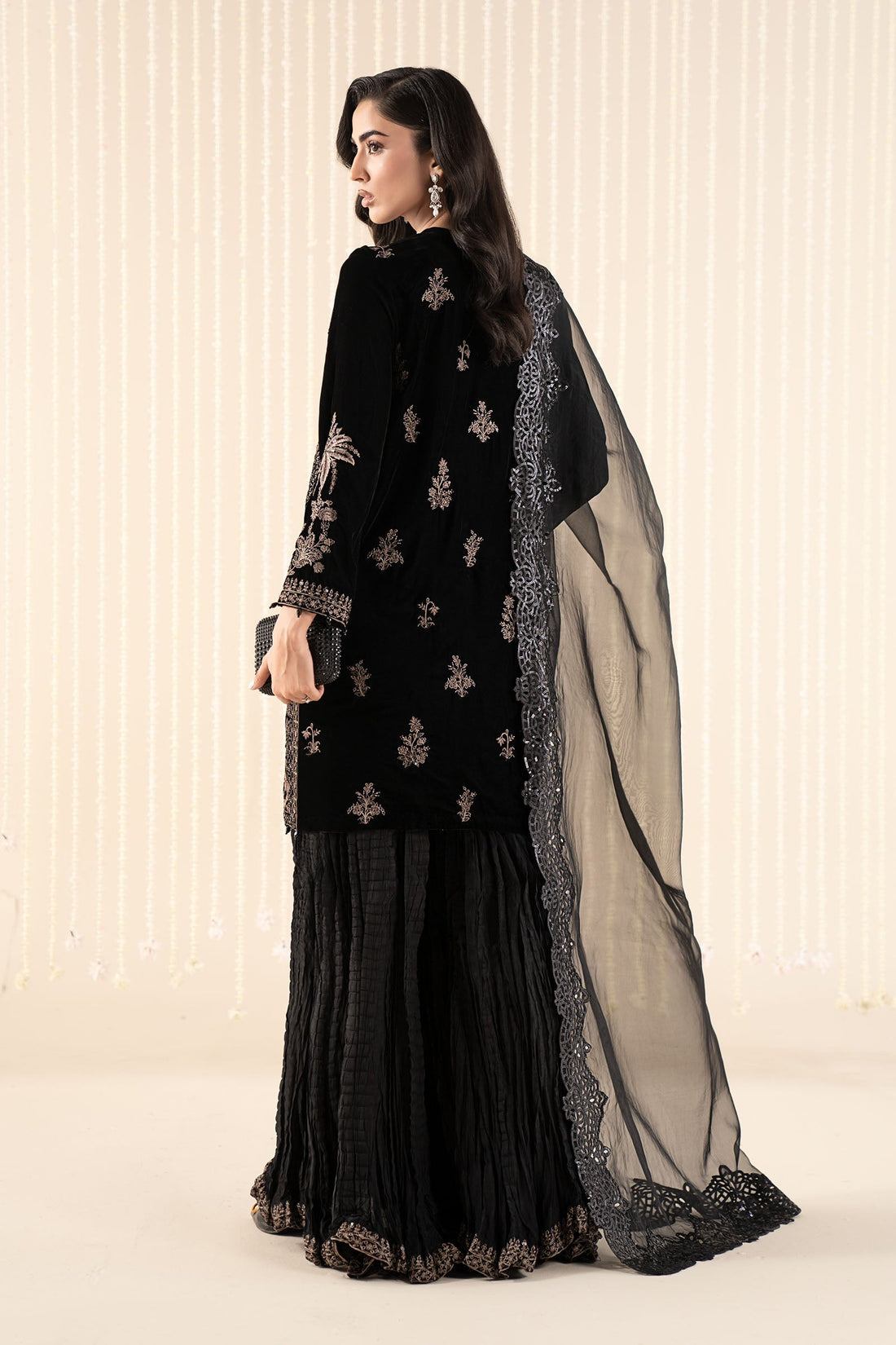 Maria B | Pre Fall 25 | SF-W25-12-Black - House Of Hania