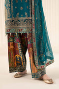 Maria B | Pre Fall 25 | SF-W25-16-Teal - House Of Hania