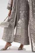 Maria B | Pre Fall 25 | SF-W25-34-Grey - House Of Hania