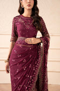 Maria B | Pre Fall 25 | SF-W25-36-Plum - House Of Hania