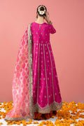 Maria B | Pre Fall 25 | SF-W25-40-Dark Pink - House Of Hania