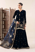Maria B | Pre Fall 25 | SF-W25-43-Navy Blue - House Of Hania