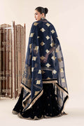 Maria B | Pre Fall 25 | SF-W25-43-Navy Blue - House Of Hania
