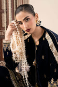 Maria B | Pre Fall 25 | SF-W25-43-Navy Blue - House Of Hania