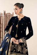 Maria B | Pre Fall 25 | SF-W25-43-Navy Blue - House Of Hania