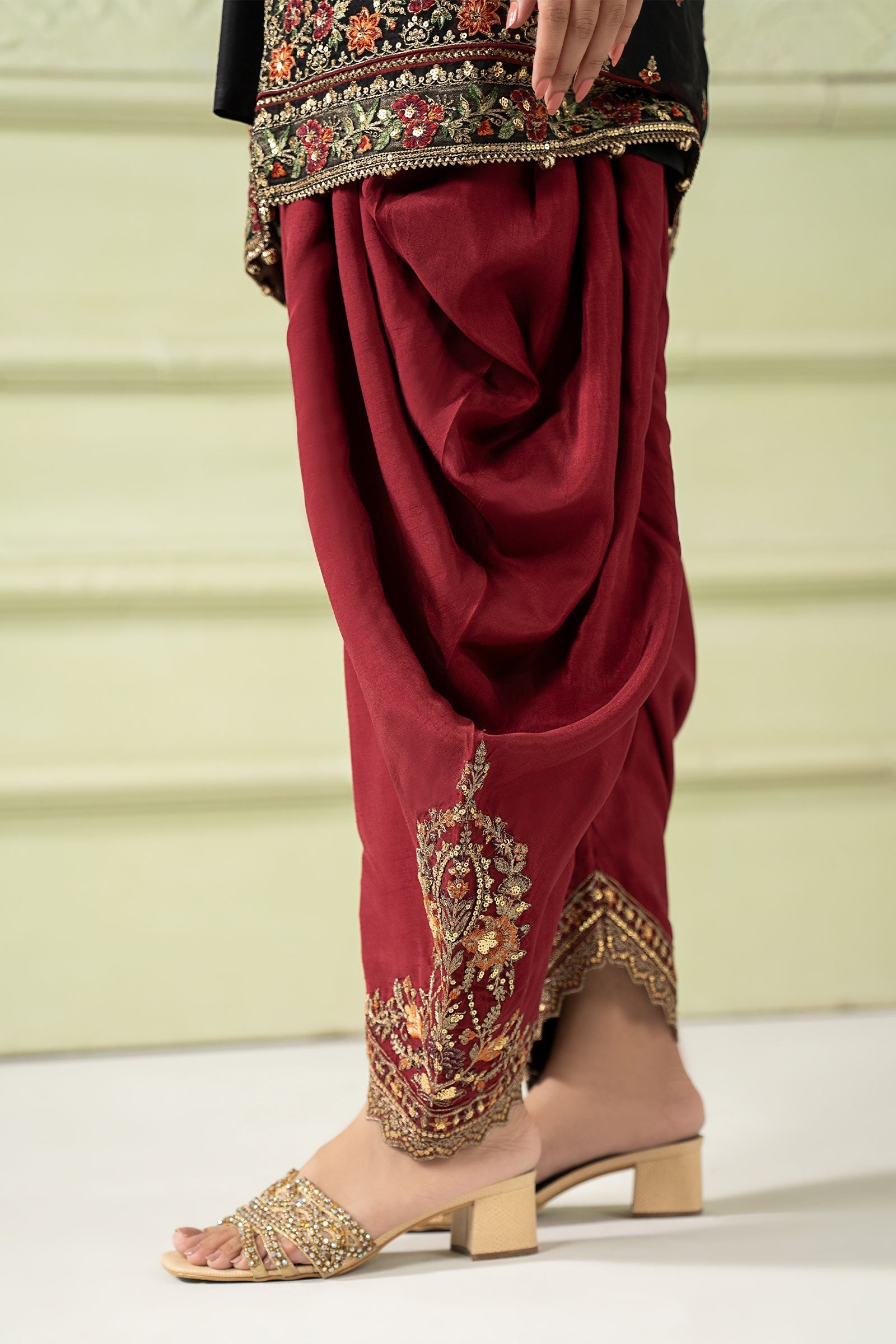 Maria B | Pre Fall 25 | SF-W25-56-Black - House Of Hania