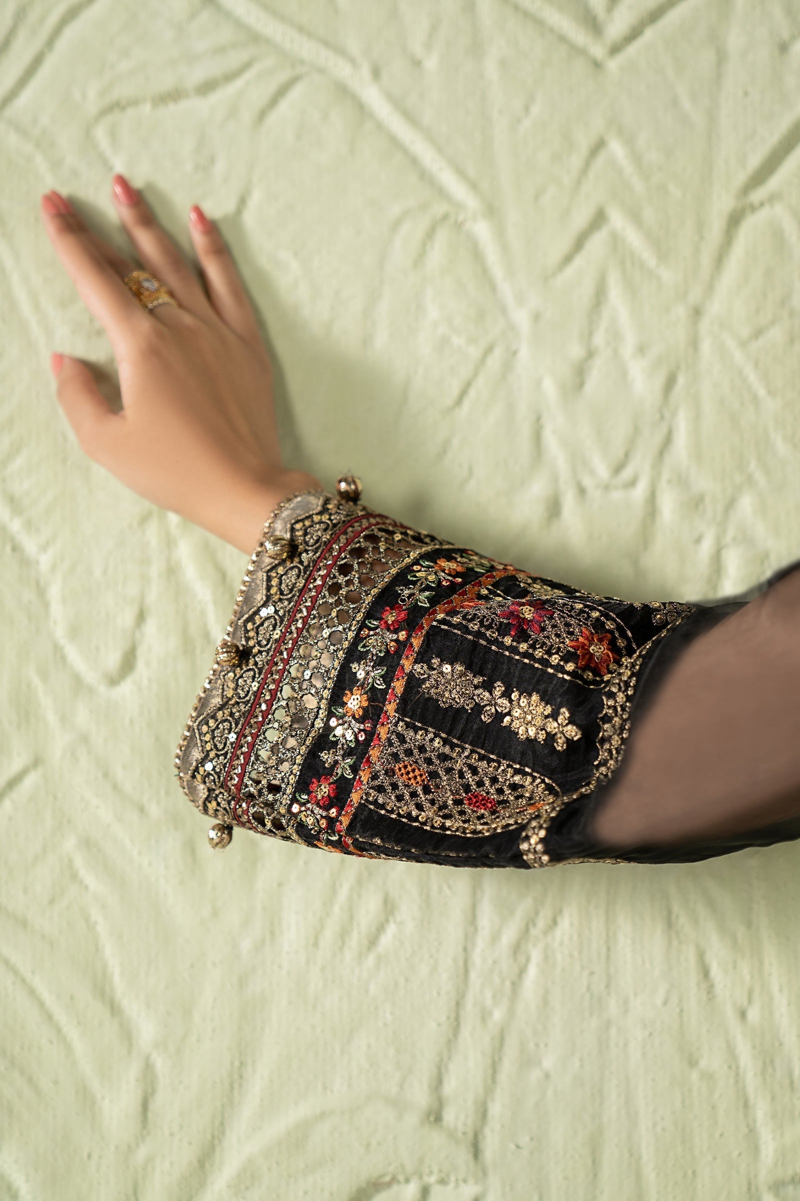 Maria B | Pre Fall 25 | SF-W25-56-Black - House Of Hania