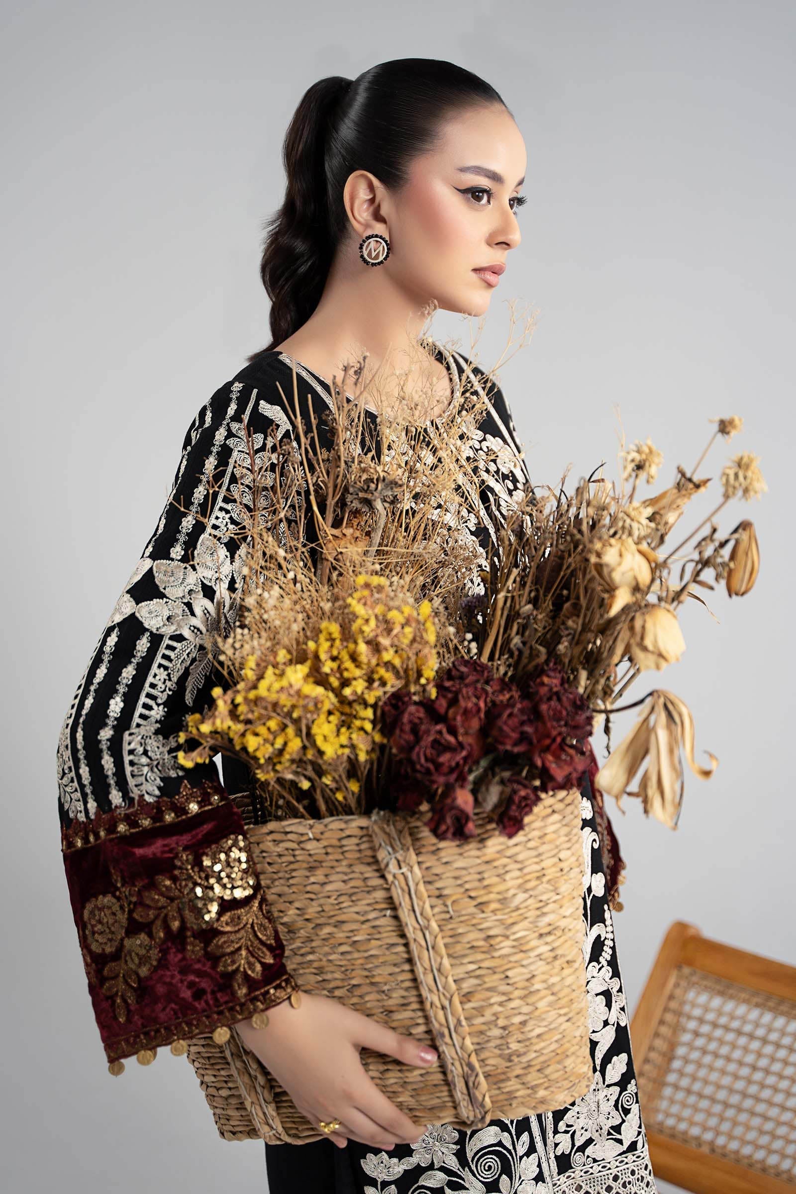 Maria B | Pre Fall 25 | W25-18-Black - House Of Hania