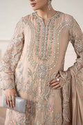 Maria B | Pre Fall Dresses | 3 Piece Embroidered Chiffon Suit Skin - House Of Hania