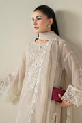 Maria B | Pre Fall Dresses | 3 Piece Embroidered Cotton Net Suit QQ - House Of Hania