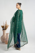 Maria B | Pre Fall Dresses | 3 Piece Embroidered Linen Suit ZC - House Of Hania