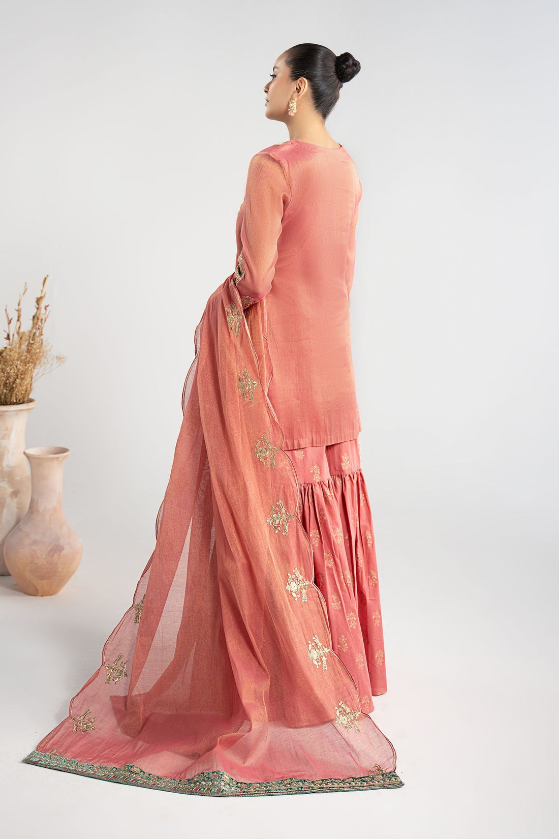 Maria B | Pre Fall Dresses | 3 Piece Embroidered Masoori Suit ZD - House Of Hania
