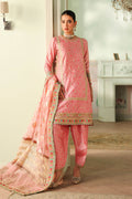Maria B | Pre Fall Dresses | 3 Piece Embroidered Raw Silk Suit JJ - House Of Hania