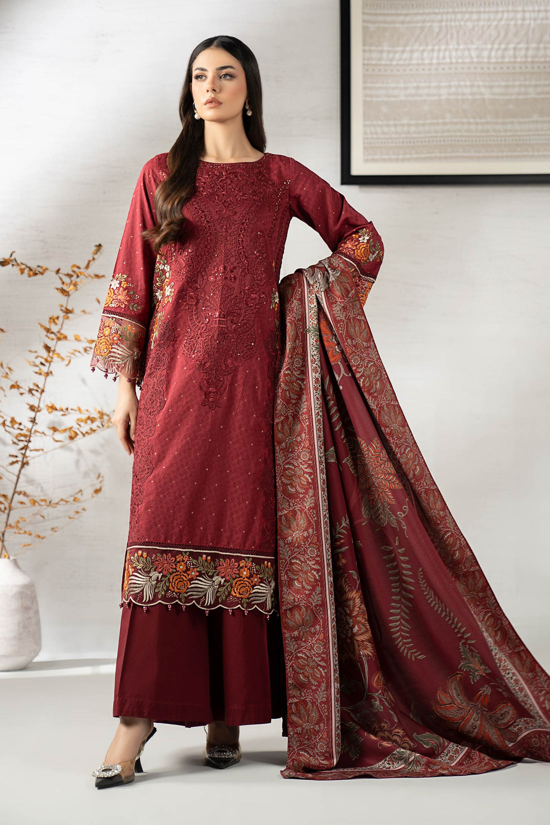 Maria B | Pre fall Dresses | DW-W25-06  M - House Of Hania