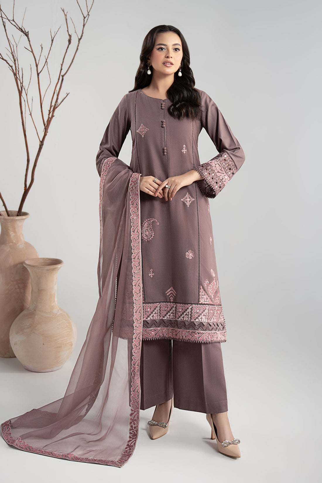 Maria B | Pre fall Dresses |  DW-W25-54 P - House Of Hania