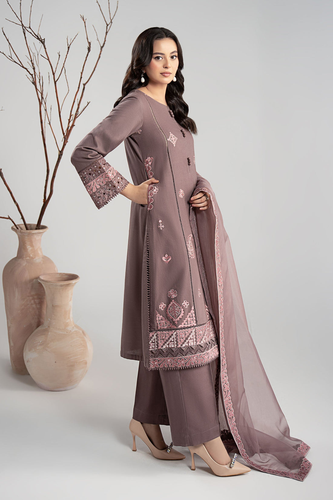 Maria B | Pre fall Dresses |  DW-W25-54 P - House Of Hania