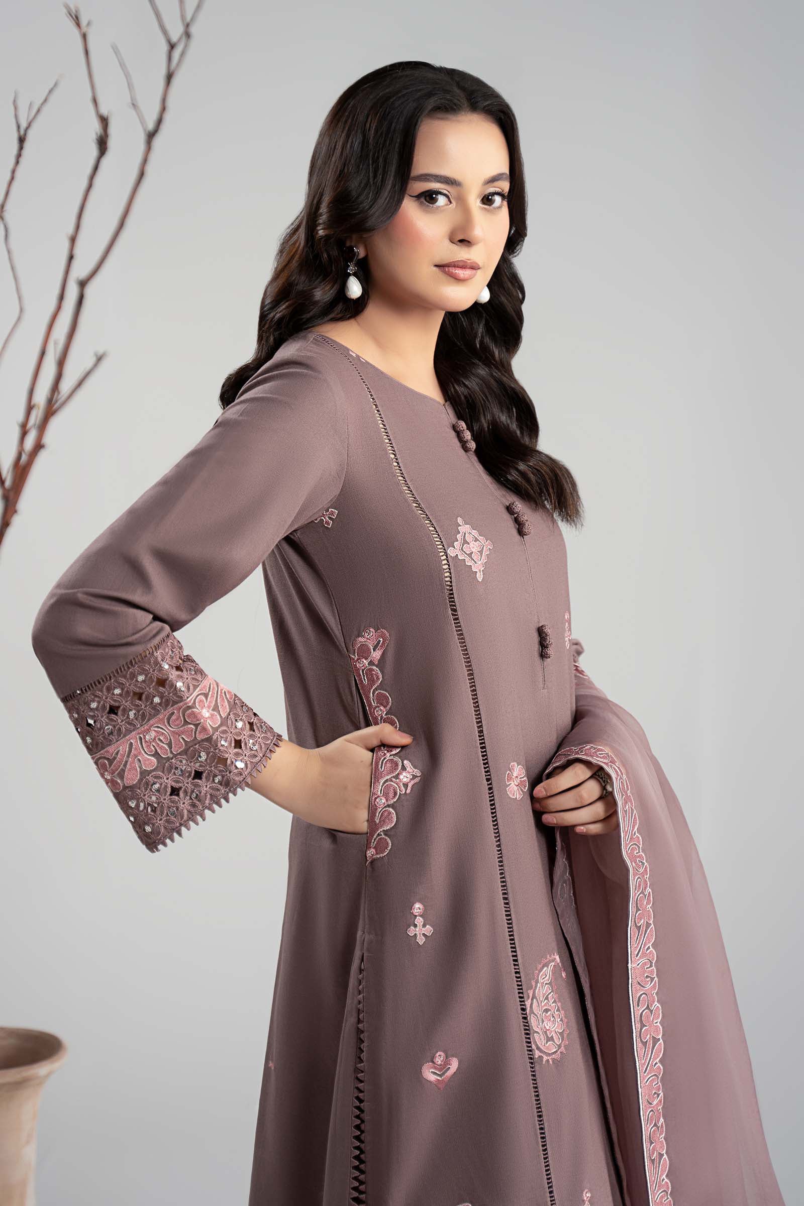 Maria B | Pre fall Dresses |  DW-W25-54 P - House Of Hania