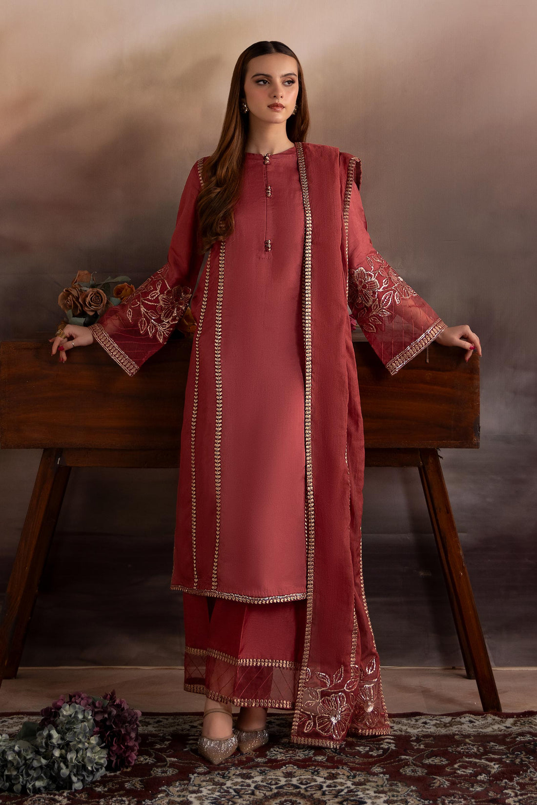 Maria B | Pre fall Dresses | MBS-W25-01 A - House Of Hania