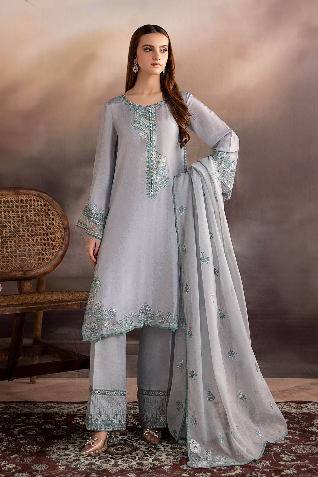 Maria B | Pre fall Dresses |  MBS-W25-07 L - House Of Hania