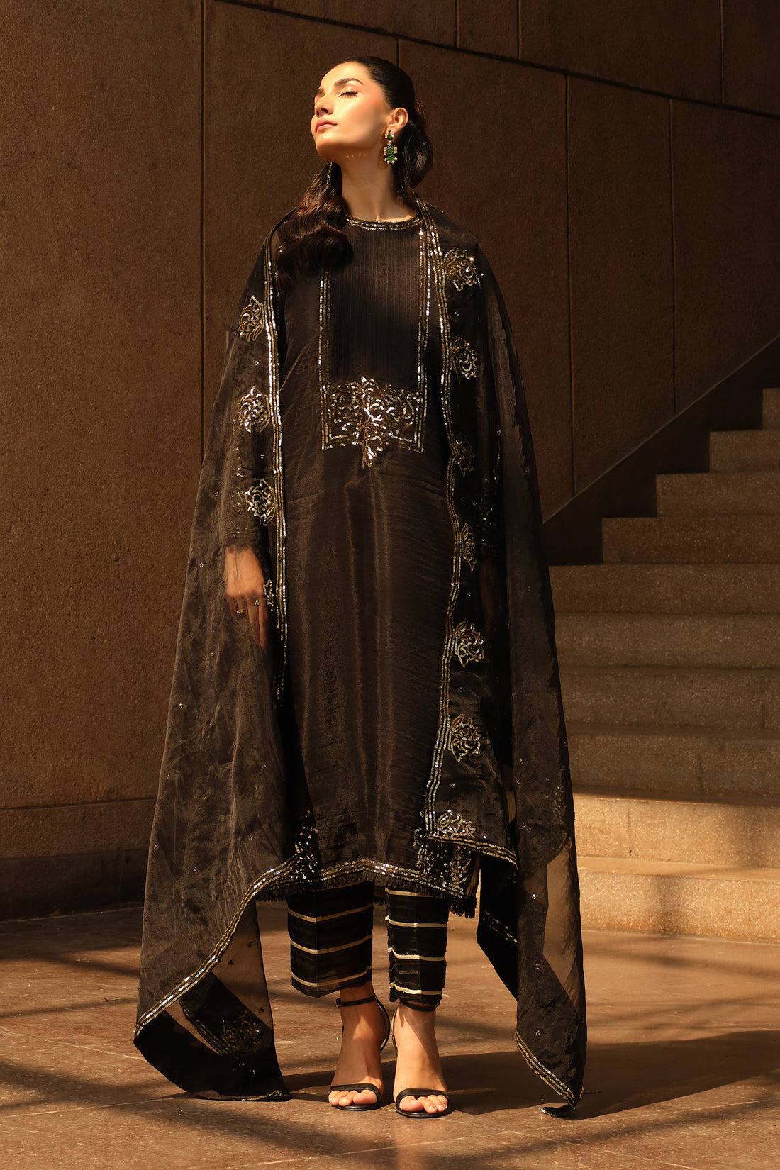 Maria B | Pre fall Dresses | MBS-W25-10 BL - House Of Hania