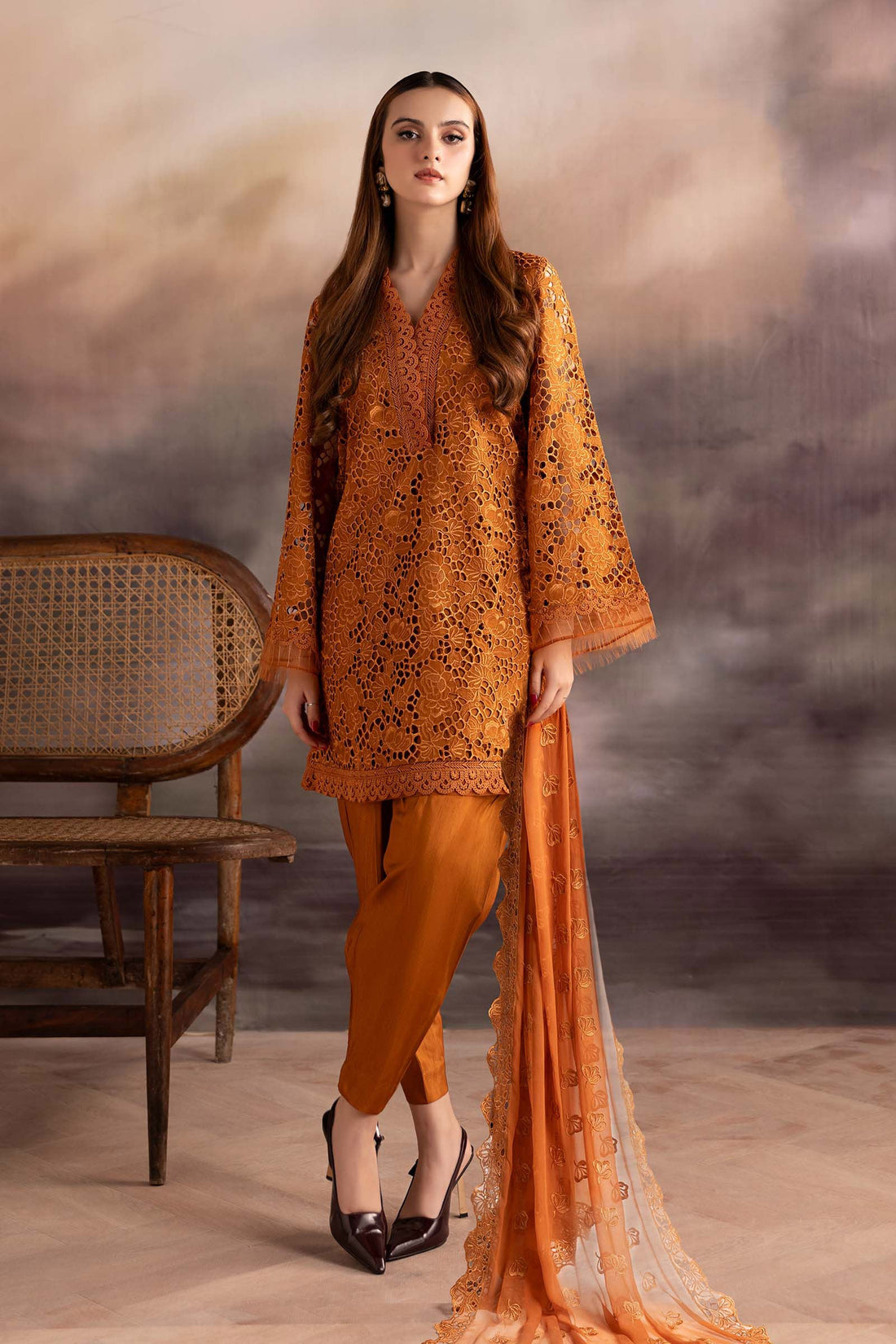 Maria B | Pre fall Dresses | MBS-W25-17 RU - House Of Hania