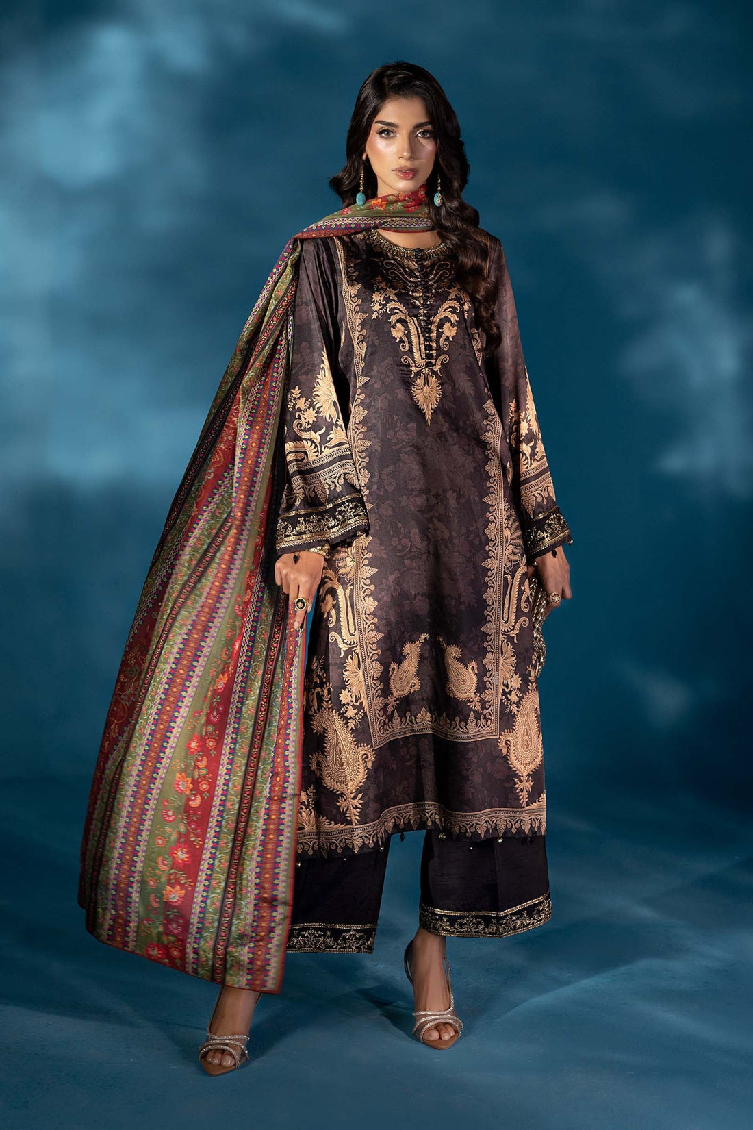 Maria B | Pre fall Dresses |  MPS-W25-02 K - House Of Hania