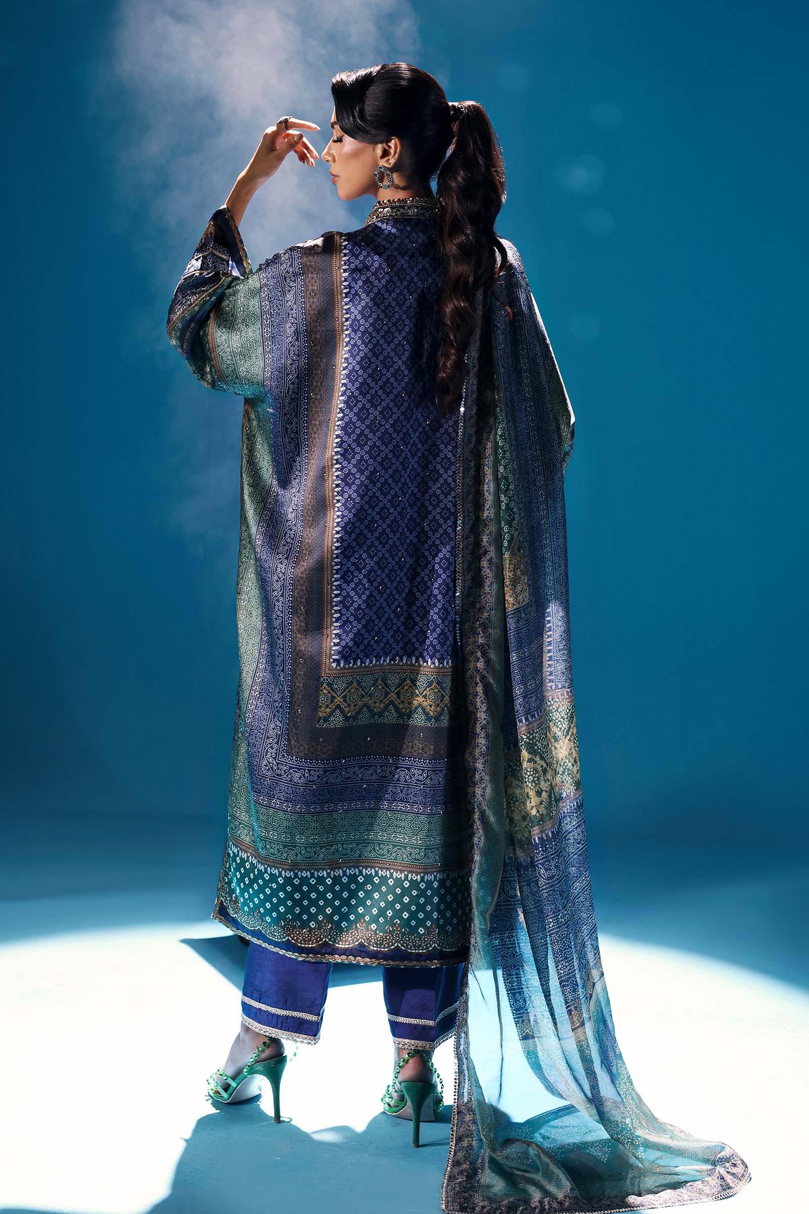 Maria B | Pre fall Dresses | MPS-W25-03 B - House Of Hania