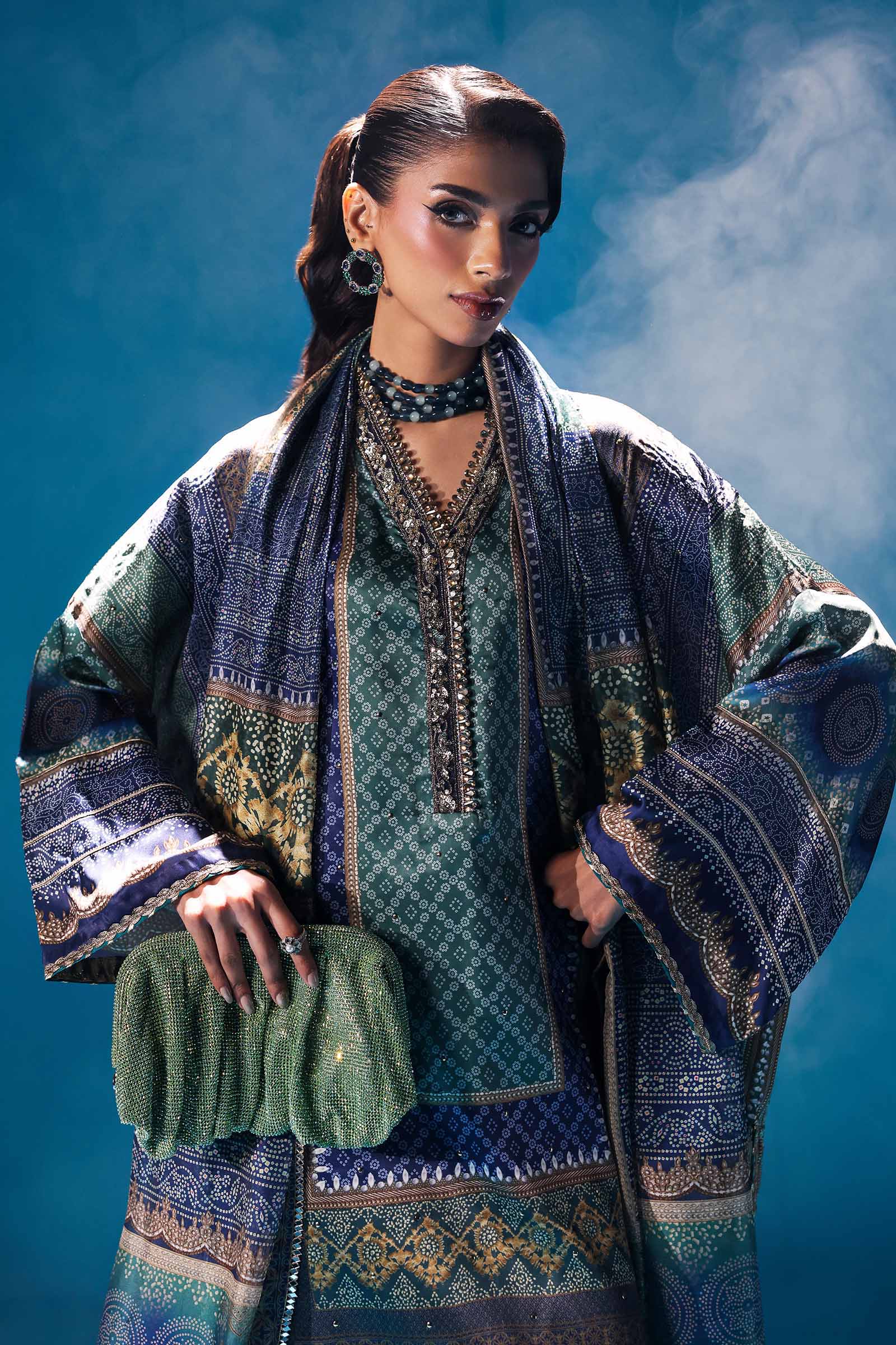 Maria B | Pre fall Dresses | MPS-W25-03 B - House Of Hania