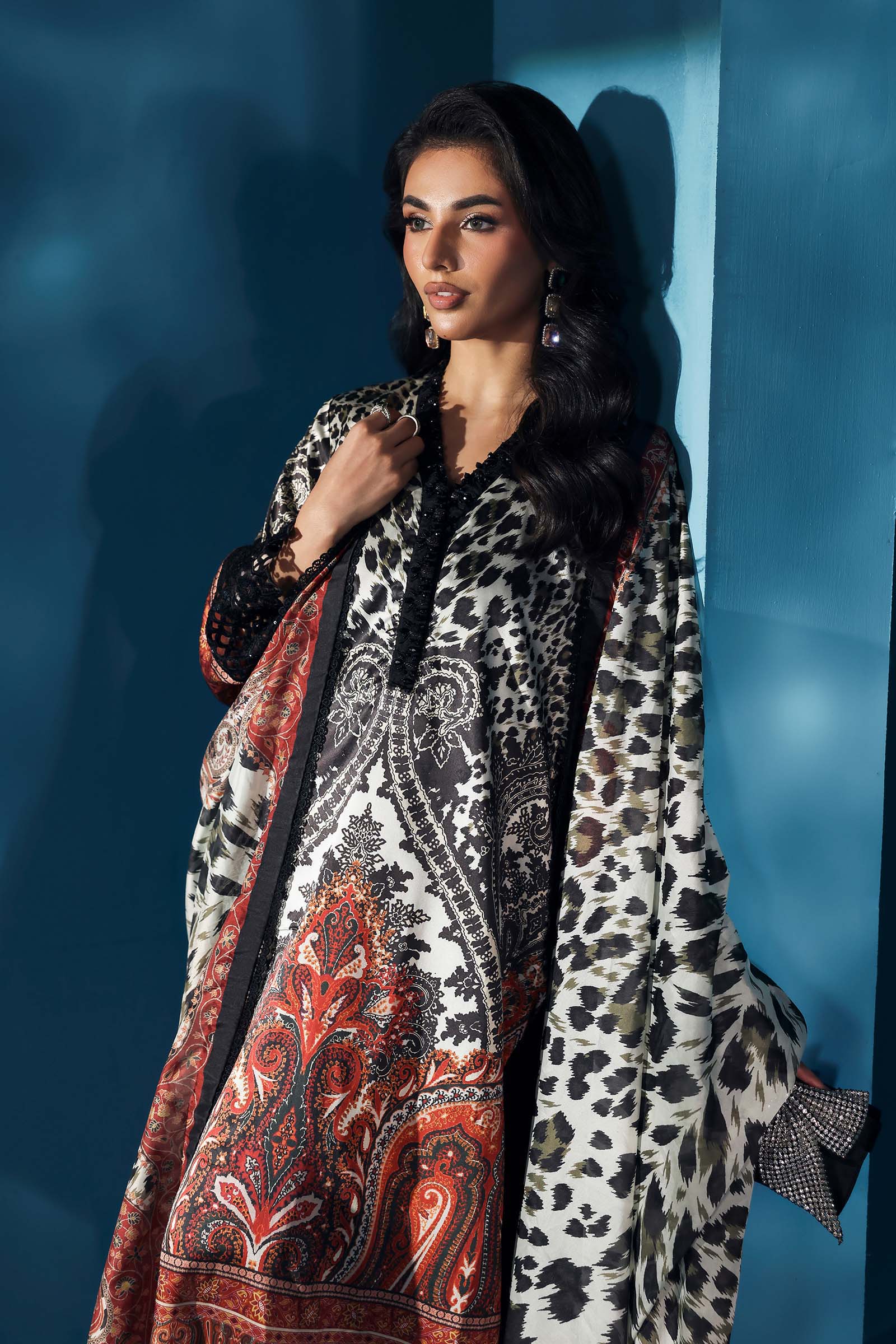Maria B | Pre fall Dresses | MPS-W25-04 B - House Of Hania