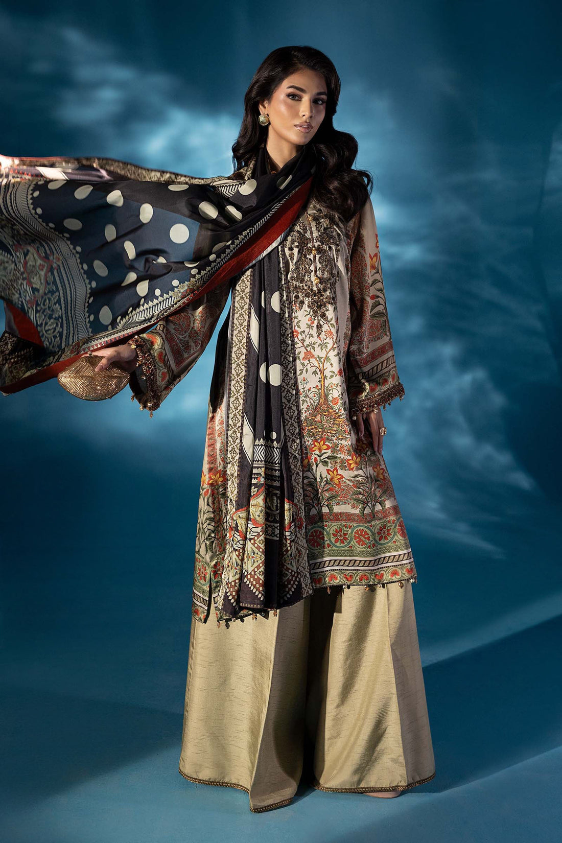 Maria B | Pre fall Dresses |  MPS-W25-05 S - House Of Hania