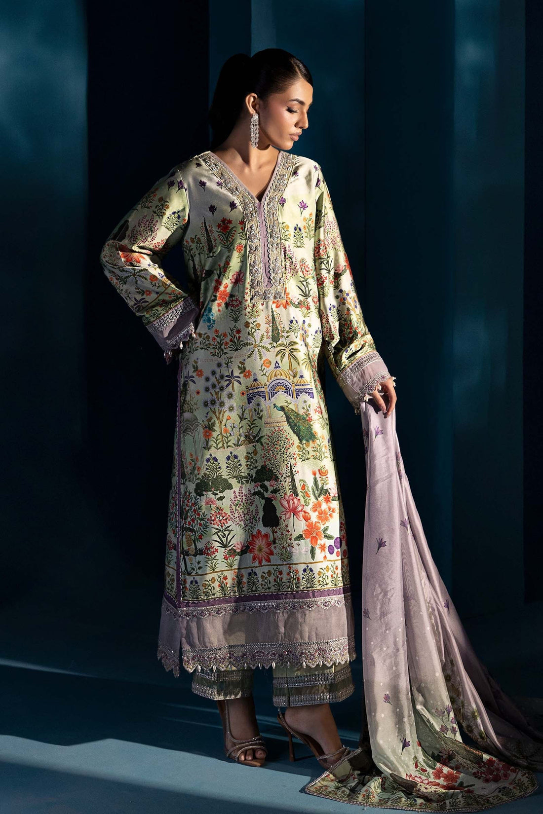 Maria B | Pre fall Dresses |  MPS-W25-06 G - House Of Hania