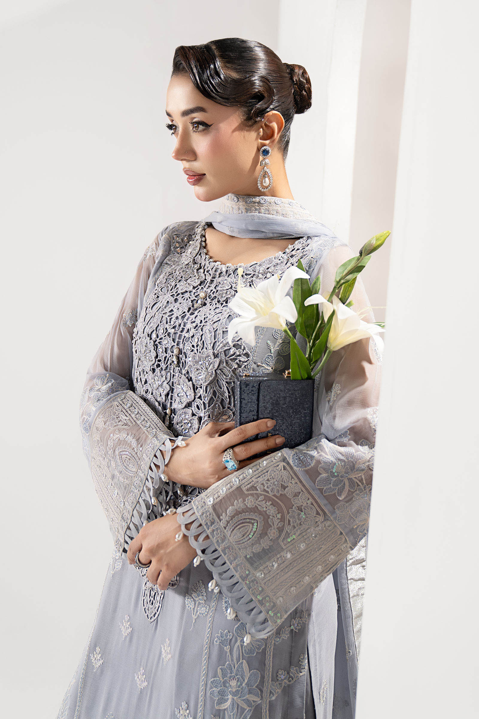 Maria B | Pre fall Dresses | SF-W25-47 I - House Of Hania