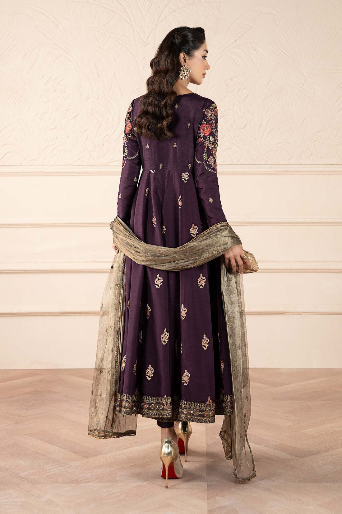 Maria B | Pre fall Dresses | SF-W25-94 P - House Of Hania