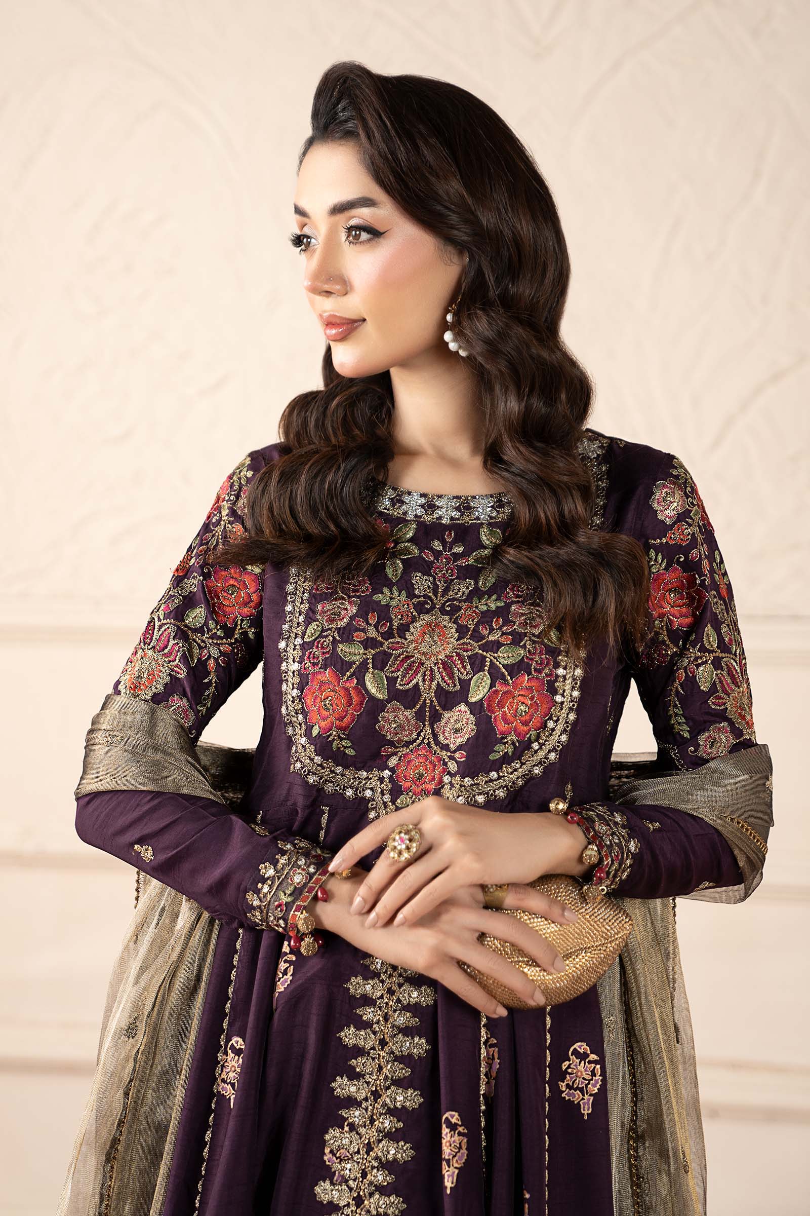 Maria B | Pre fall Dresses | SF-W25-94 P - House Of Hania