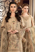 Maria B | Sateen Formals 23 | Beige CST-712 - House Of Hania