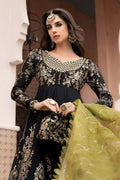 Maria B | Sateen Formals 23 | Black CST-703 - House Of Hania