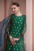 Maria B | Sateen Formals 23 | Emerald Green CST-711 - House Of Hania
