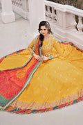 Maria B | Sateen Formals 23 | Yellow CST-705 - House Of Hania