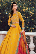 Maria B | Sateen Formals 23 | Yellow CST-705 - House Of Hania